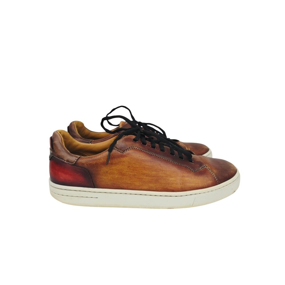 Magnanni Amadeo Low-Top Sneakers Leather Brown 10.5